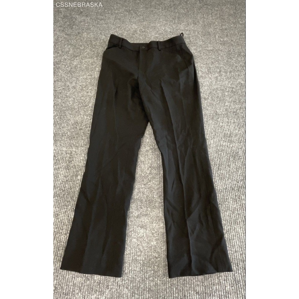 Lauren Ralph Lauren Black Women's Wool Blend Tailored Dress Pants Trousers -SZ 8